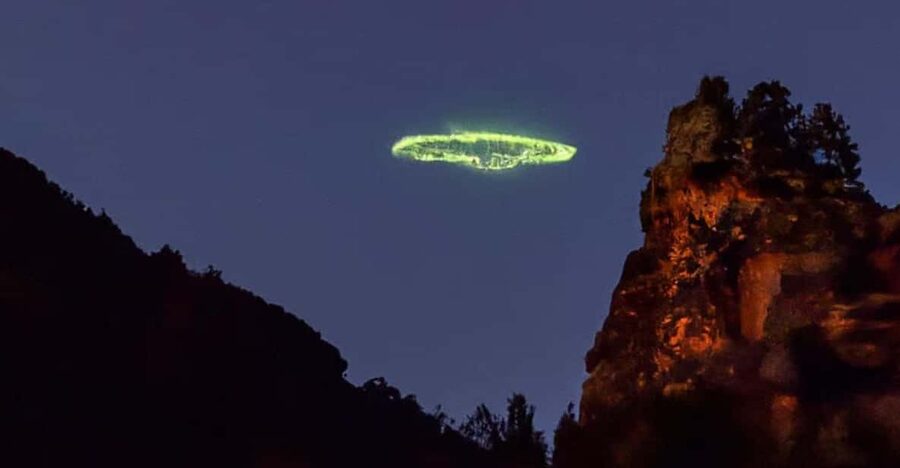 Sedona: Private UFO Night Jeep Tour near Bradshaw Ranch - Reaching Bradshaw Overlook after dark