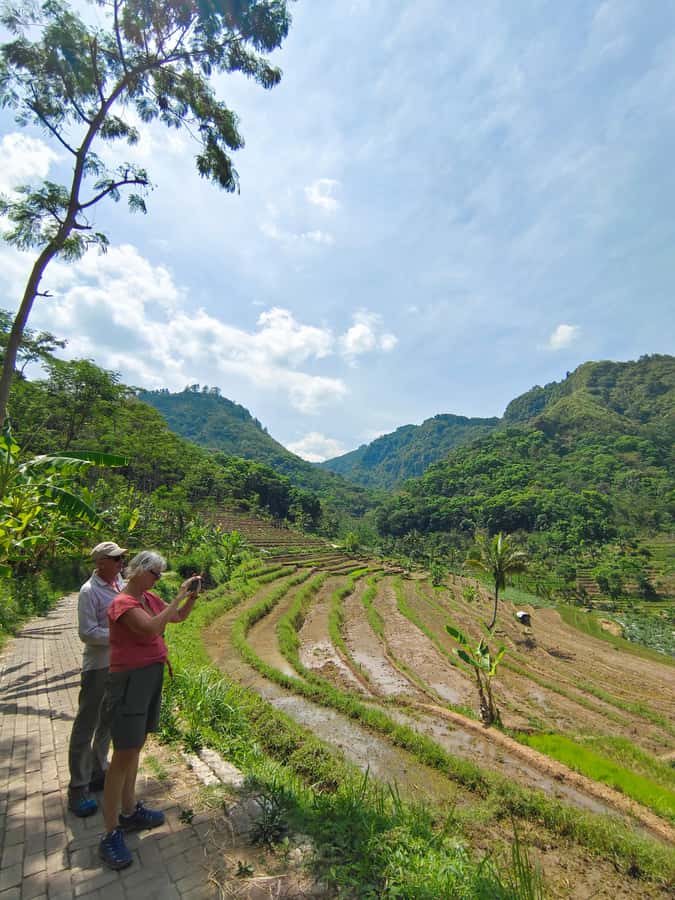 Selogriyo Temple, treking Java Rice Terrace & waterfall - Selogriyo Temple adds a cultural stop
