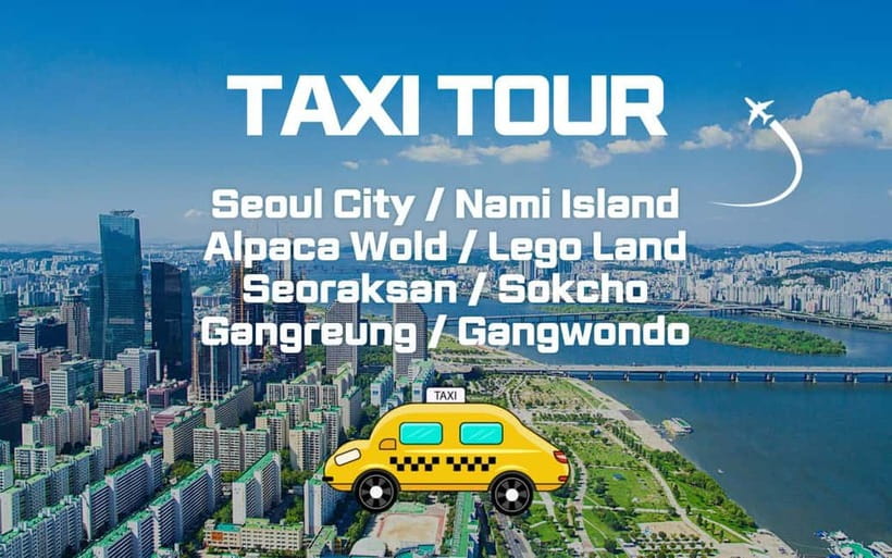 Seoul: Private Taxi Tour Car Charter - Nami Alpaca Seorak - Choosing between five, eight, and ten hours