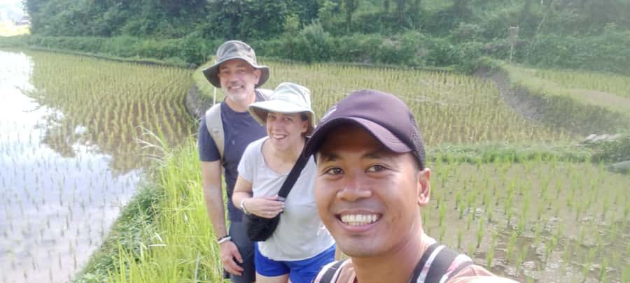 Sidemen rice terraces trek and local village walk - Rice, vegetables, and the working countryside