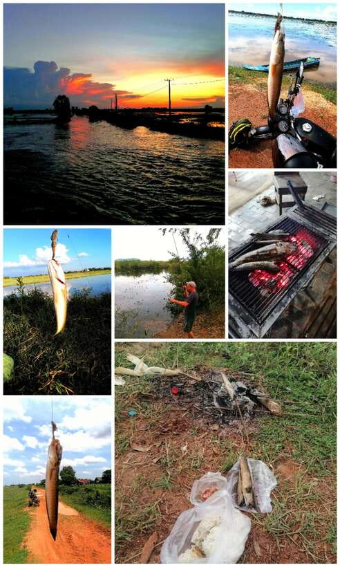 Siem Reap: Fishing in the rice fields, in the villages of Siem Reap - What the $68 price includes
