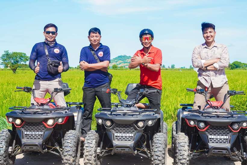 Siem Reap: Khmer Village and Fish Farm ATV Tour - What the ATV ride feels like for beginners