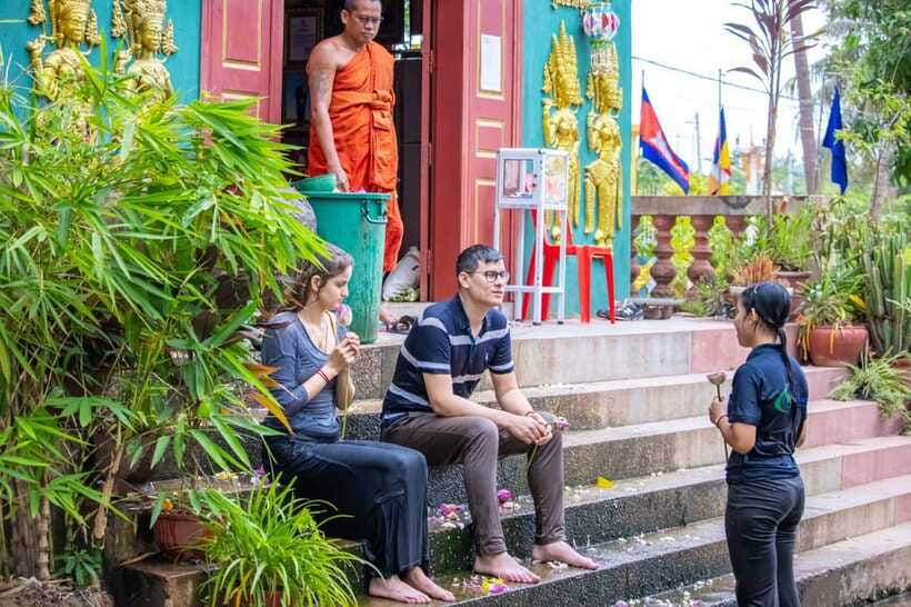 Siem Reap: Khmer Water Blessing by Monk and Lotus Farm Visit - Starting at Preah Ang Chek Preah Ang Chorm Shrine