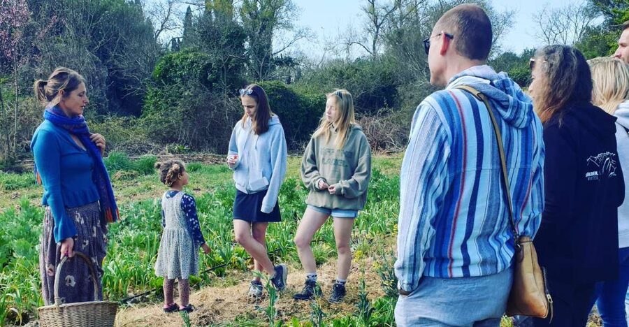 Slowlife Family Farm: From Garden to Table - The river, canyon, and old water mill