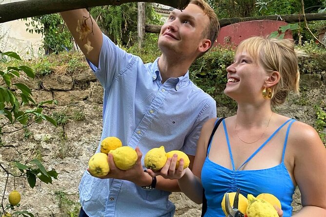 Sorrento: Authentic Lemon Experience at a Farm with Tastings - Making lemonade from your own harvest