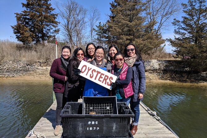 Southold Bay Oyster Farm Tour - From baby oysters to market size