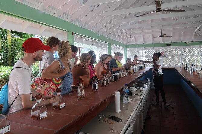 St Lucia ATV Tour : Waterfall, Plantation, Beach and Distillery - Rum tasting at Saint Lucia Distillers