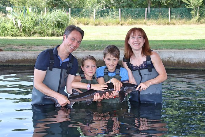 Sturgeon Fish-Farm Visit and Caviar Discovery Tasting in Neuvic - What the guide adds to the visit