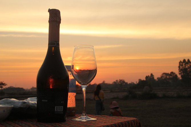 Sunset Dinner at Rice Paddy Fields - The 4:20 pm pickup and ride into the countryside