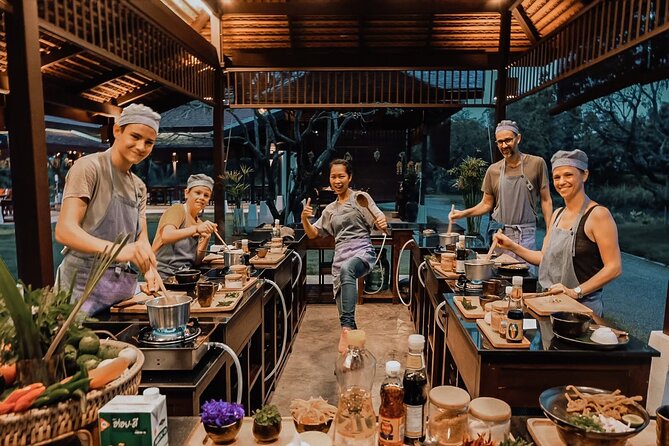 Sunset Thai Cooking with Grandma - Farm & Evening Feast - Choosing Five Dishes at Your Own Station
