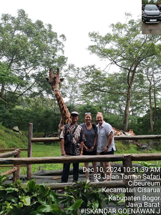 Taman Safari and Tea Plantation Tour at Puncak - The waterfall stop for a slower moment