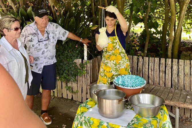 Tasting Limoncello, Oil and Typical Products in Farmhouse - Christian, Lisa, and the family story