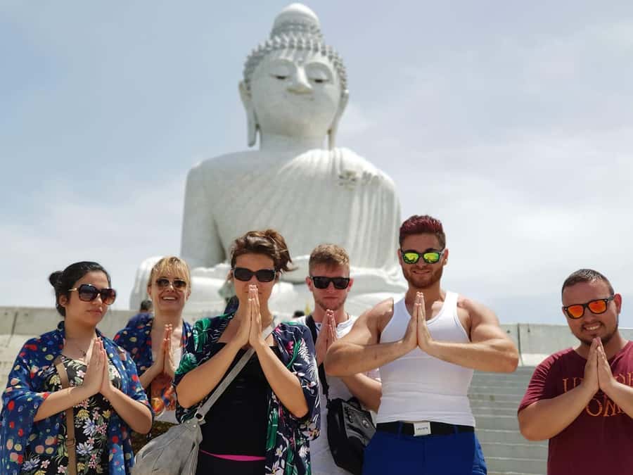 Temple and Jungle Trekking tour with Lunch at Farm-to-Table - The jungle hike up Big Buddha Hill