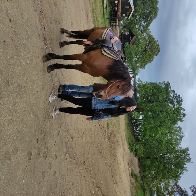 Thessaloniki:Horse Riding in a farm - Who will enjoy this farm ride most