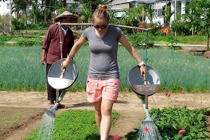 Tra Que Village Cycling And Farming - The ride from Hoi An to Tra Que Vegetable Village