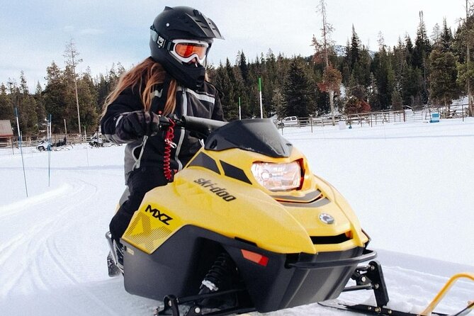 Turpin Meadow Ranch Snowmobiling in Jackson Hole - A full winter day at Turpin Meadow Ranch
