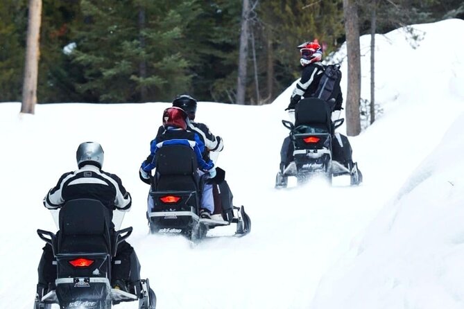 Turpin Meadow Ranch Snowmobiling in Jackson Hole - Pickup from Jackson and lunch at the ranch