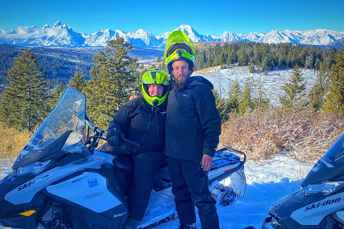Turpin Meadow Ranch Snowmobiling in Jackson Hole - Who will enjoy this most?