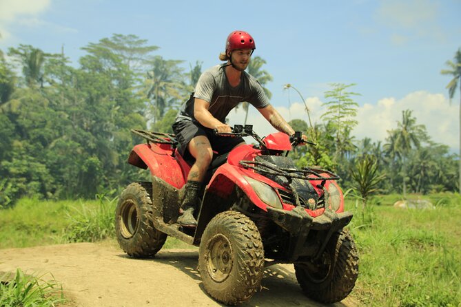 Ubud ATV Quad Bike through river, Jungle, waterfall & rice fields - What the Ubud ATV ride is really like