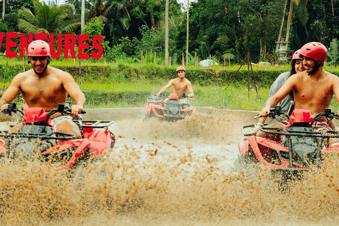 Ubud ATV Ride through River Jungle Rice Fields Puddles - The 1.5-hour ATV route through jungle and rice fields