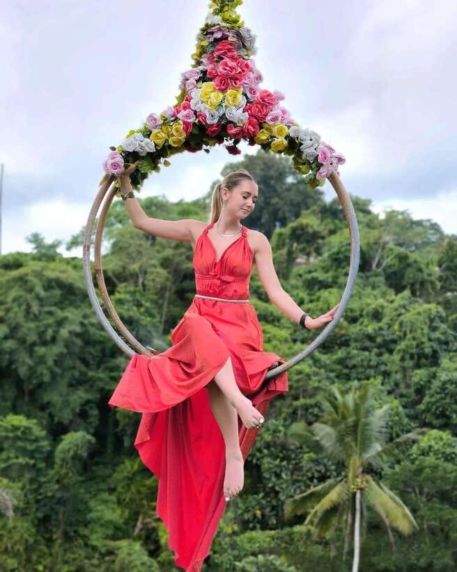 Ubud: Hidden Waterfall, Monkey Forest, Rice Terrace & Swing - Tegallalang rice terraces and Balinese irrigation