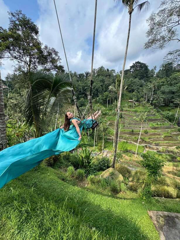 Ubud: Hidden Waterfall, Monkey Forest, Rice Terrace & Swing - Sacred Monkey Forest and its busy residents