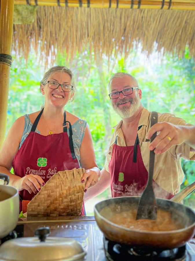 Ubud: Organic Farm Harvest, Bali Cooking Class by Pemulan - The advanced option adds more dishes