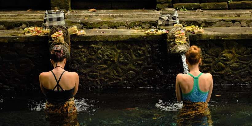 Ubud: Rice Terrace, Holy Water Temple & Waterfalls Trek Tour - Lunch, coffee, and the optional extras