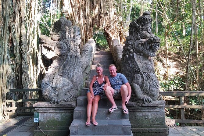 Ubud Tour : Monkey forest, Rice terrace, Water temple, Waterfall & Jungle Swing - Tegalalang Rice Terrace and the optional jungle swing