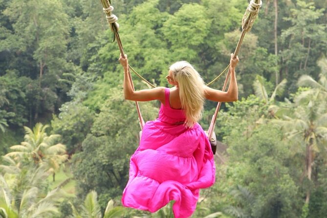 Ubud Tour: Monkey forest, rice terraces, temple, waterfall - Why this makes sense from Seminyak