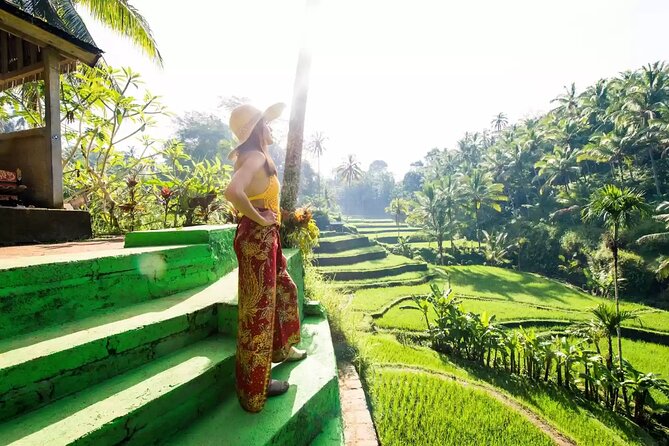 Ubud Waterfalls and Rice Terraces Private Day Tour - Tibumana offers the calmest pool stop