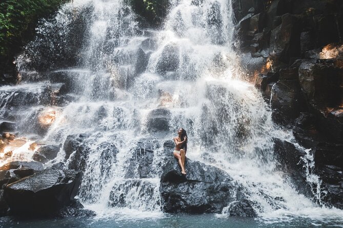 Ubud Waterfalls and Rice Terraces Private Day Tour - Tegalalang Rice Terrace begins the scenic half