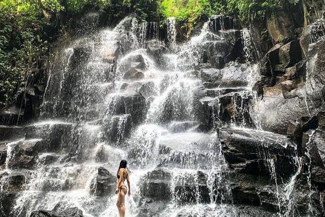 Ubud Waterfalls, Rice Terrace & Jungle Swing - Private Tour - Kanto Lampo Waterfall and its tiered rock pools