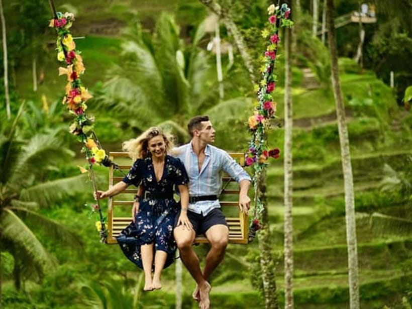 Ubud: Waterfalls, Temple, and Rice Terrace Private Day Tour - Lunch with a jungle view, at your own cost