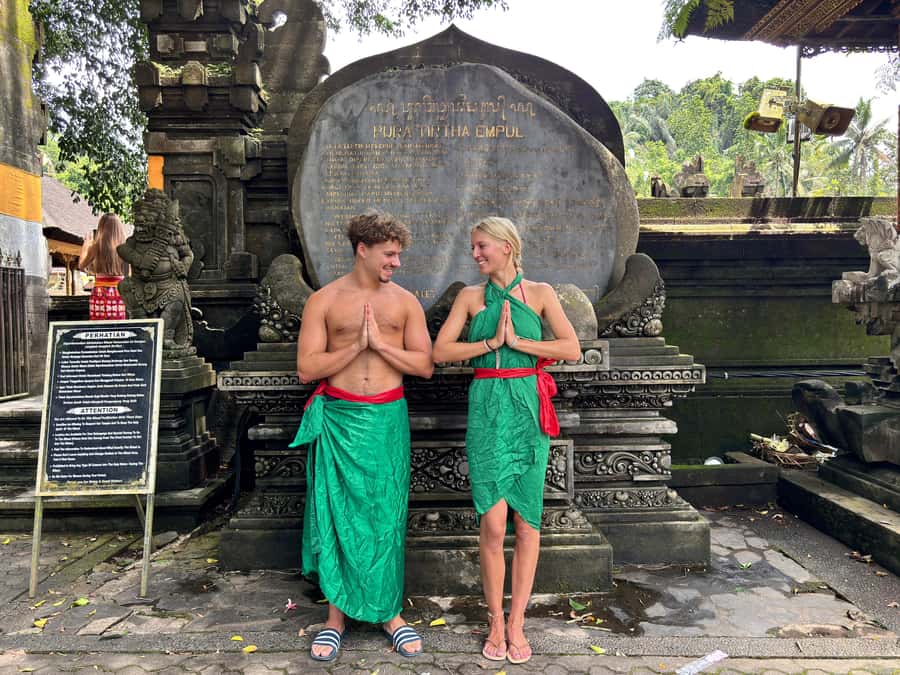 Ubud: Waterfalls, Water Temple & Rice Terraces Private Tour - A long Bali day built around contrast