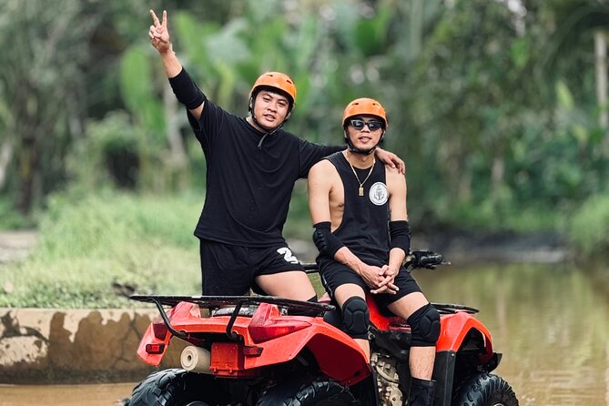 Ubud Zip-Line Adventure, Rice Terrace & ATV Quad Bike - The drivers can shape the day