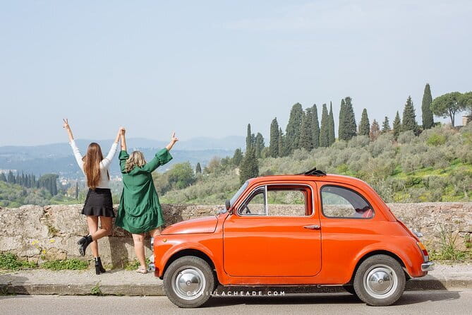Vintage Fiat 500 Wine Tour and Tuscan Lunch at Farm in Chianti - The ride along Chiantigiana