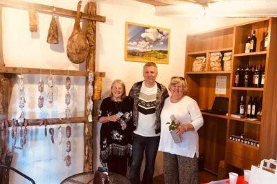 Visit to the Cinta Senese farm in Montepulciano