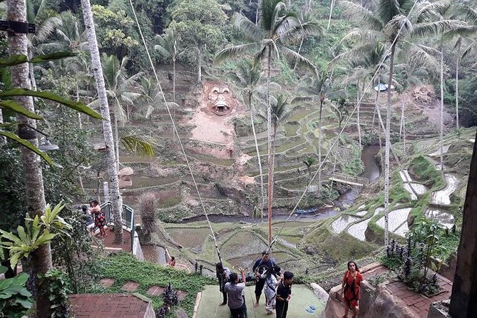 Water Rafting adventure with Jungle Swing & rice terraces - Happy Swing Bali and the photo stop