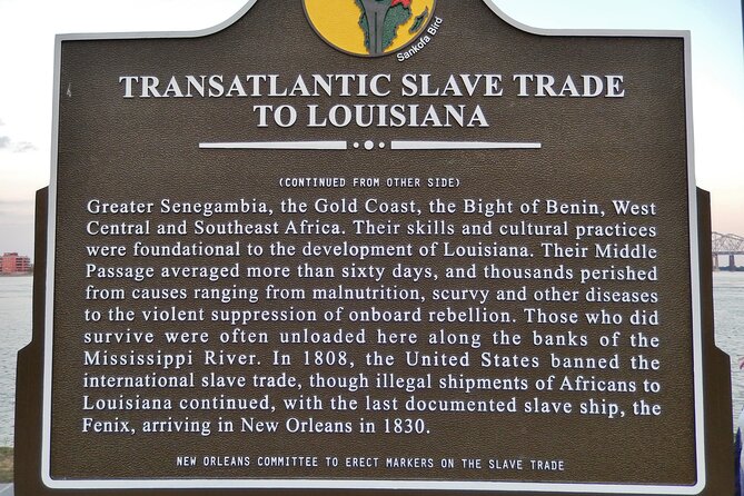 Whitney Plantation and Soul of New Orleans City Tour Combo - Civil rights details that make the city personal