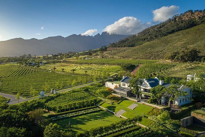 Wine Tasting, Cape Dutch Farm and Art Day Tour from Cape Town - Stellenbosch from the road