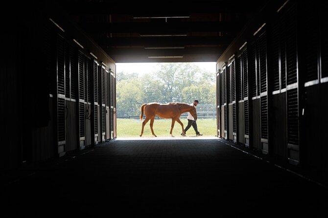 Woodford Reserve, Kismet Thoroughbred Farm & Whiskey Thief - The guides can turn transport time into part of the tour